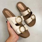 Sandália Papete Leticia Off White