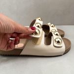 Sandália Papete Olivia Off White