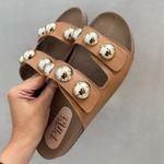 Sandália Papete Olivia Coconut