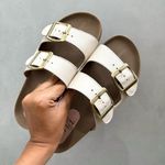 Sandália Papete Off White
