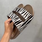 Sandália Papete Alice Zebra