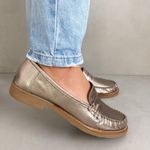 Mocassim Paula Couro Onix