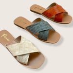 Rasteira Manu Off Croco