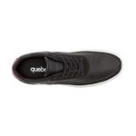 Tenis Quebec Skeeter Preto em Couro 