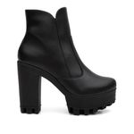 Bota Coturno Tratorado Napa Preto 