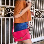 Bolsa Rosa Vizzano Alça Regulável