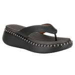 Sandália Feminina Tamanco Preta Vizzano Flat Conforto Nuvem