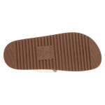 Sandália Feminina Birken Prata Brilho Solado Alto Moleca