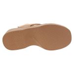 Sandália Feminina Rose Gold de Dedo Moleca Conforto Flat