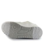 Tênis Feminino Branco Cinza Casual Conforto