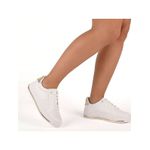 Tênis Feminino Casual Napa Branco Flatform Beira Rio
