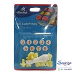 Carimbo p/ Brigadeiro Números 9 Peças