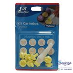 Carimbo p/ Brigadeiro Frutas 8 Peças