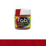 Pó para Decoração Vermelho Rubi Fab 3g