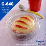 G640 Um Doce Redondo 170ml cx c/ 300cj