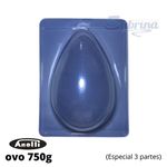 Ovo 750g Forma de Acetato com Silicone 3 partes Anelli