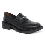 Mocassim Feminino Couro Viena Comfort Maxtherapy Preto