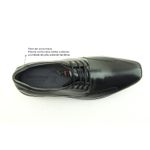 Sapato Social Jetta Super Leve Sapatoterapia Preto