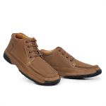 Bota Casual Masculina Sapatoterapia Capri Taupe