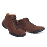 Bota Masculina Sapatoterapia New Tracker Nobuck Café