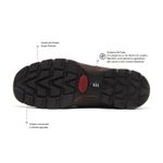 Bota Masculina de Zíper New Track Café Sapatoterapia 