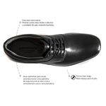 Sapato Social Masculino Amortecedor Sapatoterapia Preto New York