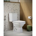 Fiori Kit Bacia com Caixa Acoplada Lírio Branco