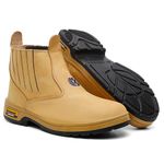Botina New Holland Torreano Nobuck Caramelo Original