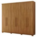 Guarda Roupa Casal Monarca 6 Portas Camaru Robel