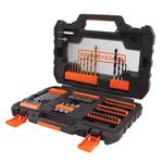 Jogo de Furar e Parafusar 76 peças A7231-XJ Black Decker