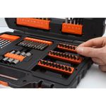 Jogo de Furar e Parafusar 76 peças A7231-XJ Black Decker
