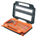 Jogo de Furar e Parafusar 76 peças A7231-XJ Black Decker