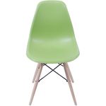 Cadeira Eames DKR Pés Palito Verde
