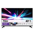 Smart TV Philco 43" 4K Led Roku Quad Core Bivolt PTV43G7ER2CPBL
