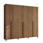 Guarda Roupa Casal Avila 6 Portas Jatoba Santos Andira
