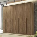 Guarda Roupa Casal Ele e Ela 8 Portas Jatoba Santos Andira
