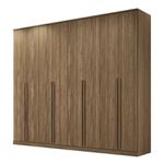 Guarda Roupa Casal Ele e Ela 8 Portas Jatoba Santos Andira