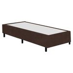 Base Box Queen Gazin 1,98 x 0,79 Suede Marrom Par