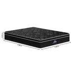 Colchão Queen Size D33 1,58x1,98 Perola Negra Gazin Preto