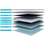 Colchão Queen Size D33 1,58x1,98 Perola Negra Gazin Preto