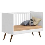 Berço Mini Cama Q Encanto Retrô Qmovi Branco