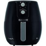 Fritadeira Elétrica Sem Óleo Air Fryer 5L Black Decker Preto 127V
