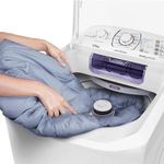 Máquina de Lavar Electrolux 12kg Branca Turbo Economia Cesto Inox LAC12 220V