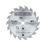 Serra Circular Elétrica Black Decker CS1024 7.1/4 Pol. 1500W Laranja 60Hz 127V