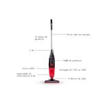 Aspirador de Pó 2 Em 1 Vertical AMVOX ASP1101 Com Fio 1100w 127V