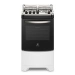 Fogão 4 Bocas Electrolux 52LBU Piso Branco Bivolt
