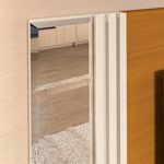 Painel Arezzo para TV até 55" 2 Portas Off White/Cedro EDN