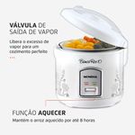 Panela Elétrica de Arroz Mondial Bianca Rice PE-10 Branca 127V