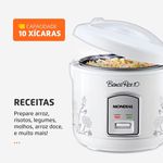 Panela Elétrica de Arroz Mondial Bianca Rice PE-10 Branca 127V