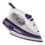 Ferro de Passar a Vapor Base Antiaderente FX1000 Black Decker 127V